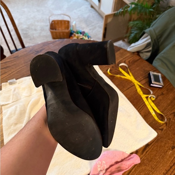 Target Suede Heeled Bootie - Picture 6 of 8